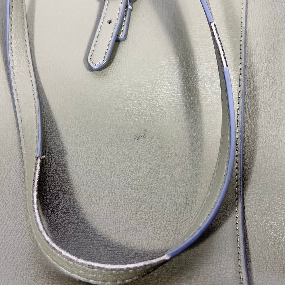 Marc Jacobs Leather Commuter Tote Bag Olive Green Shoulder Bag - Picture 13 of 16